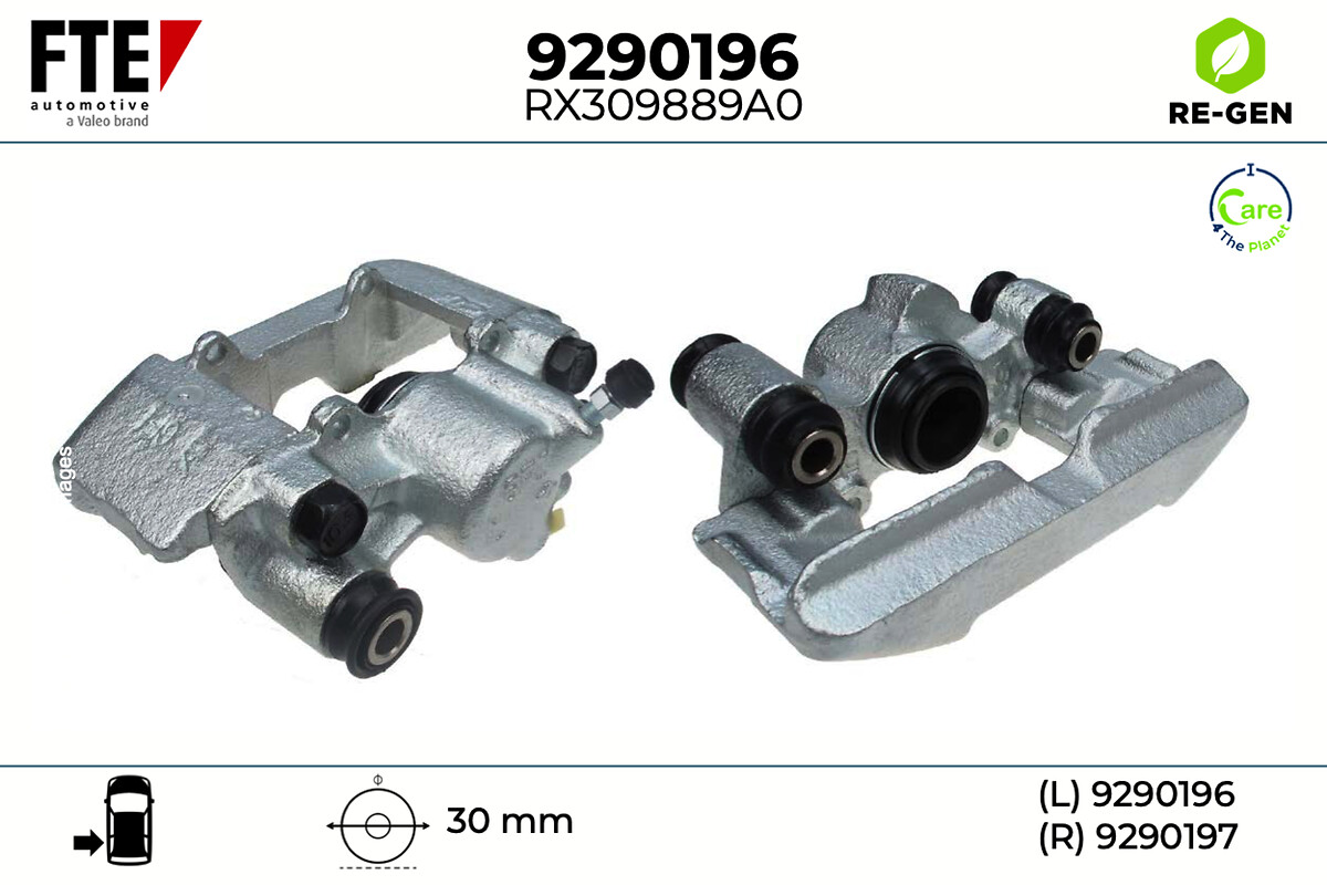 Étrier de frein FTE automotive GmbH ref. 9290196