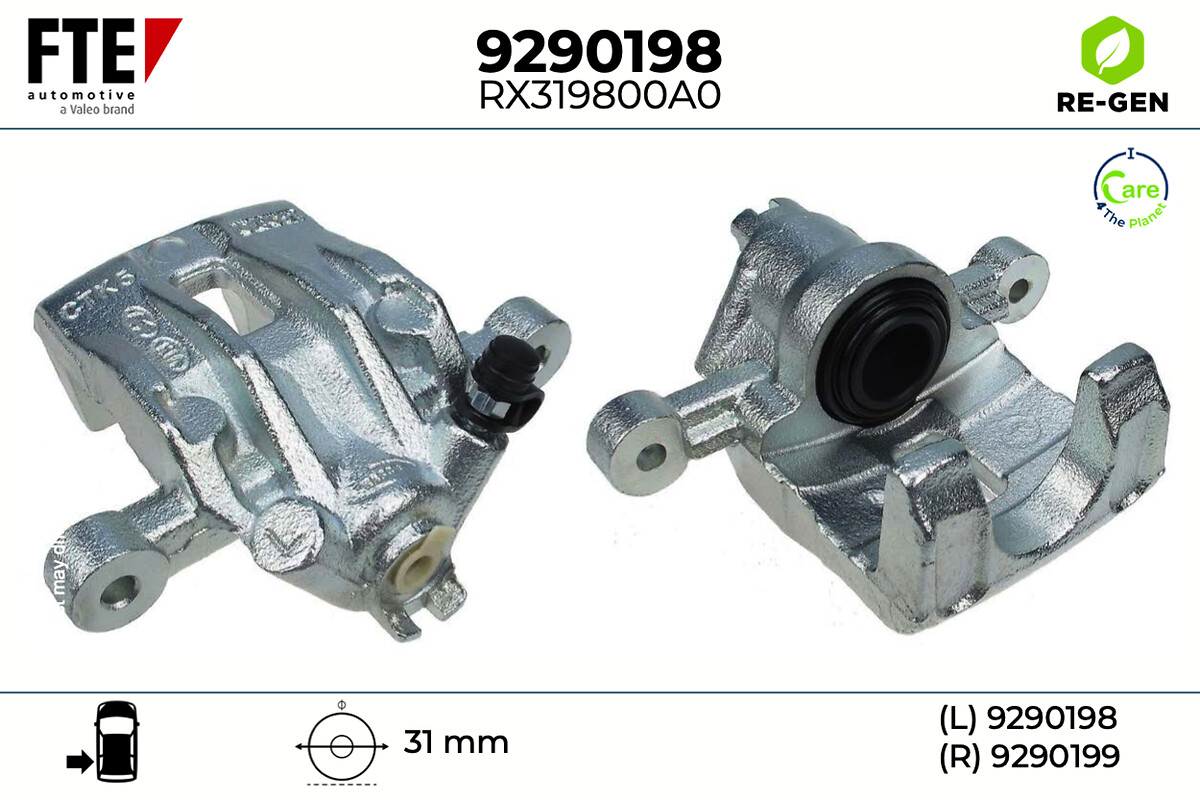 Étrier de frein FTE automotive GmbH ref. 9290198