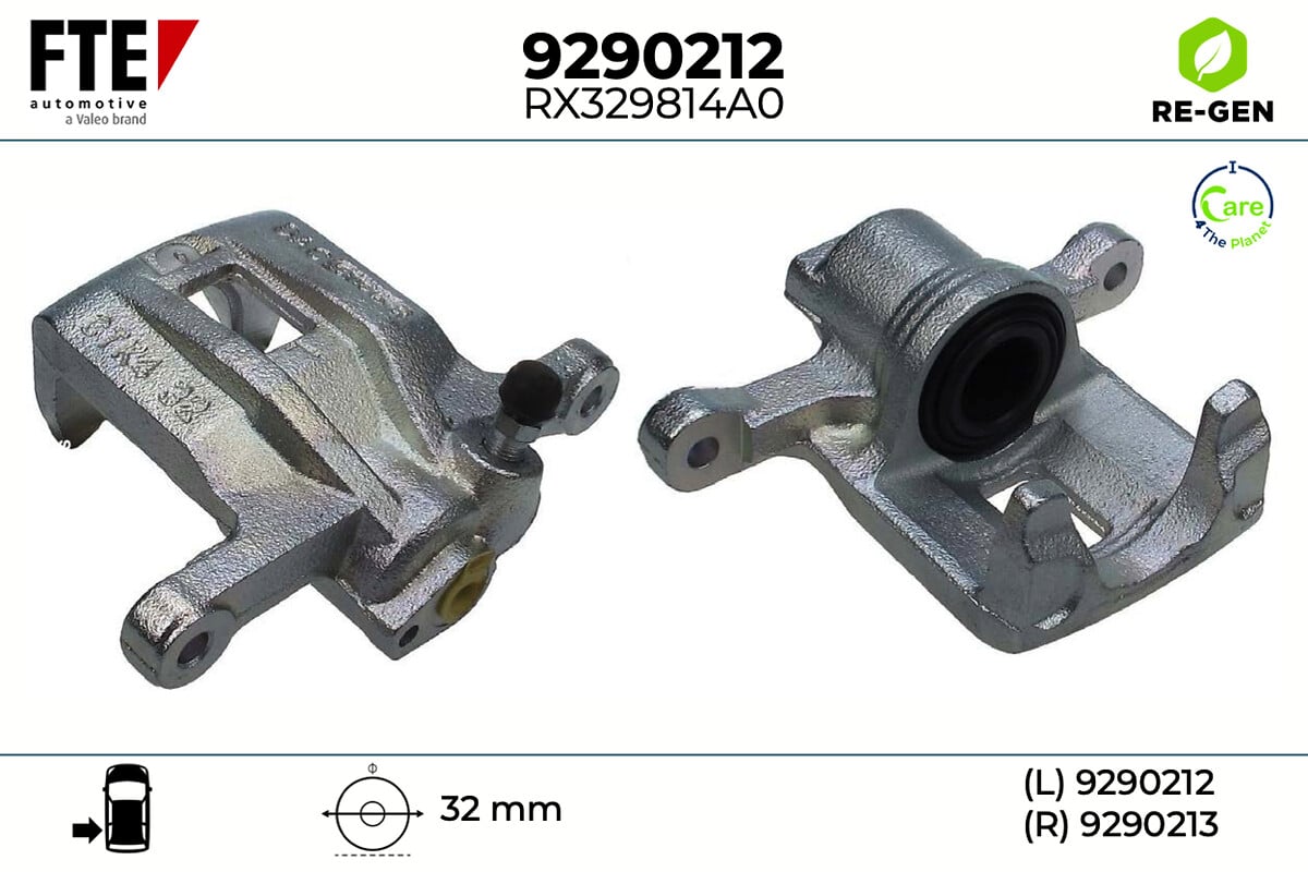 Étrier de frein FTE automotive GmbH ref. 9290212