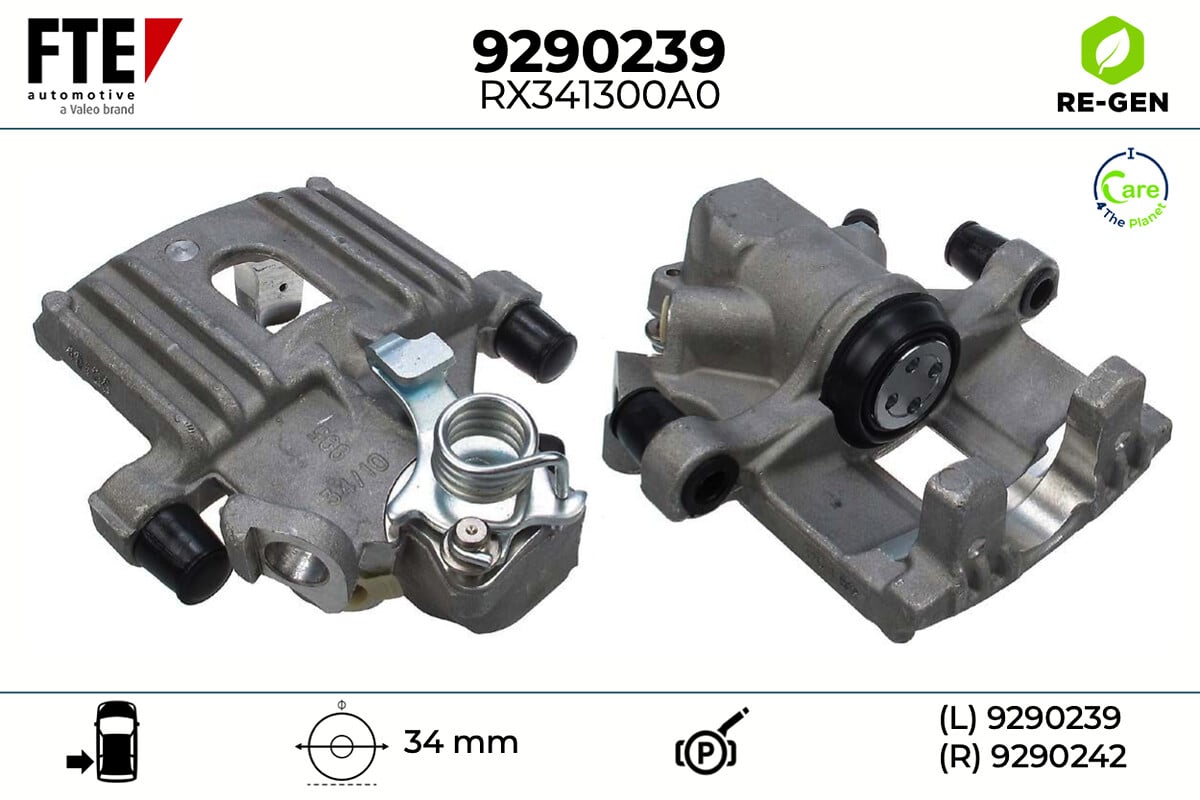 Étrier de frein FTE automotive GmbH ref. 9290239