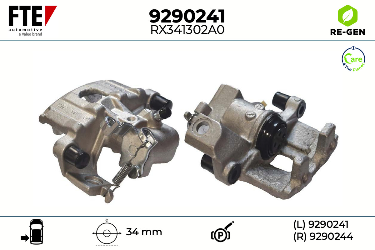 Étrier de frein FTE automotive GmbH ref. 9290241