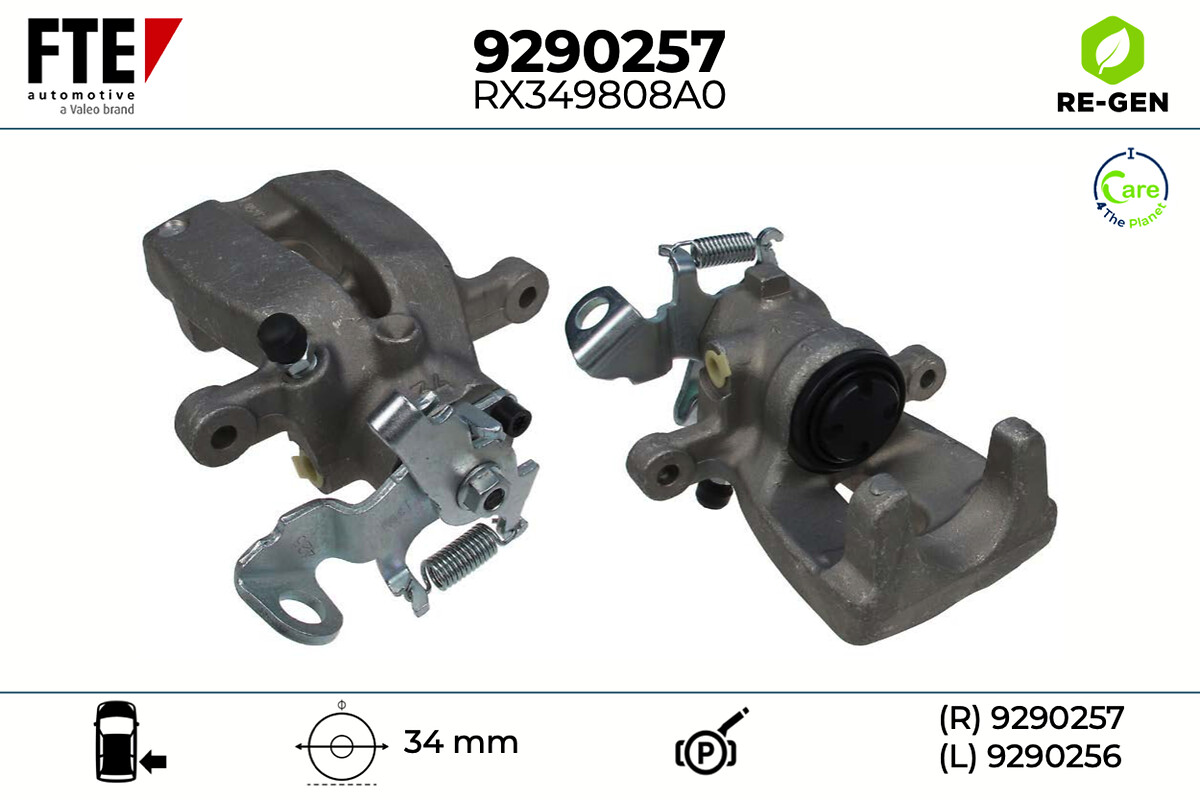 Étrier de frein FTE automotive GmbH ref. 9290257