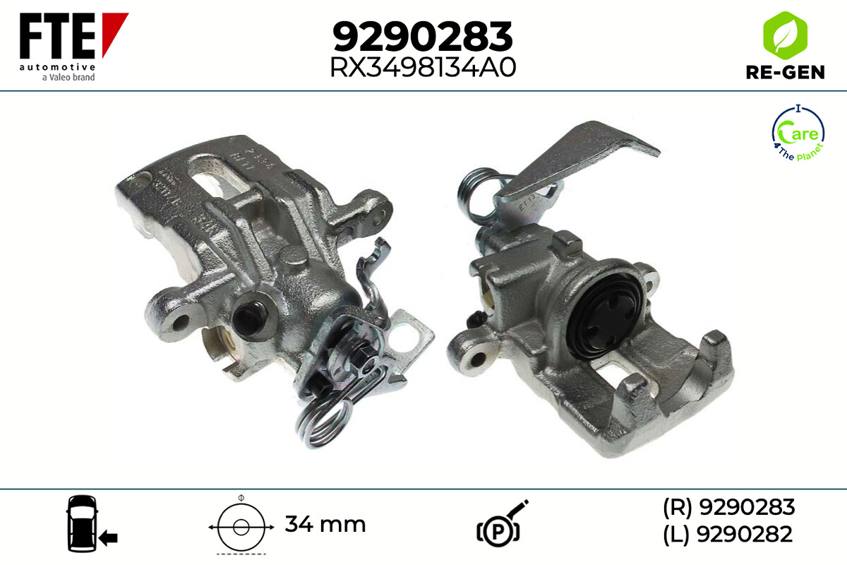 Étrier de frein FTE automotive GmbH 9290283