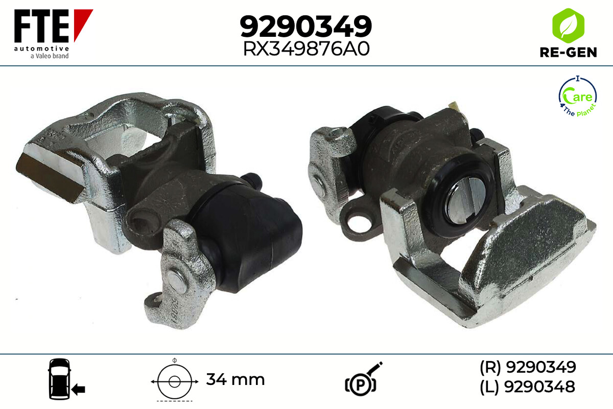 Étrier de frein FTE automotive GmbH ref. 9290349