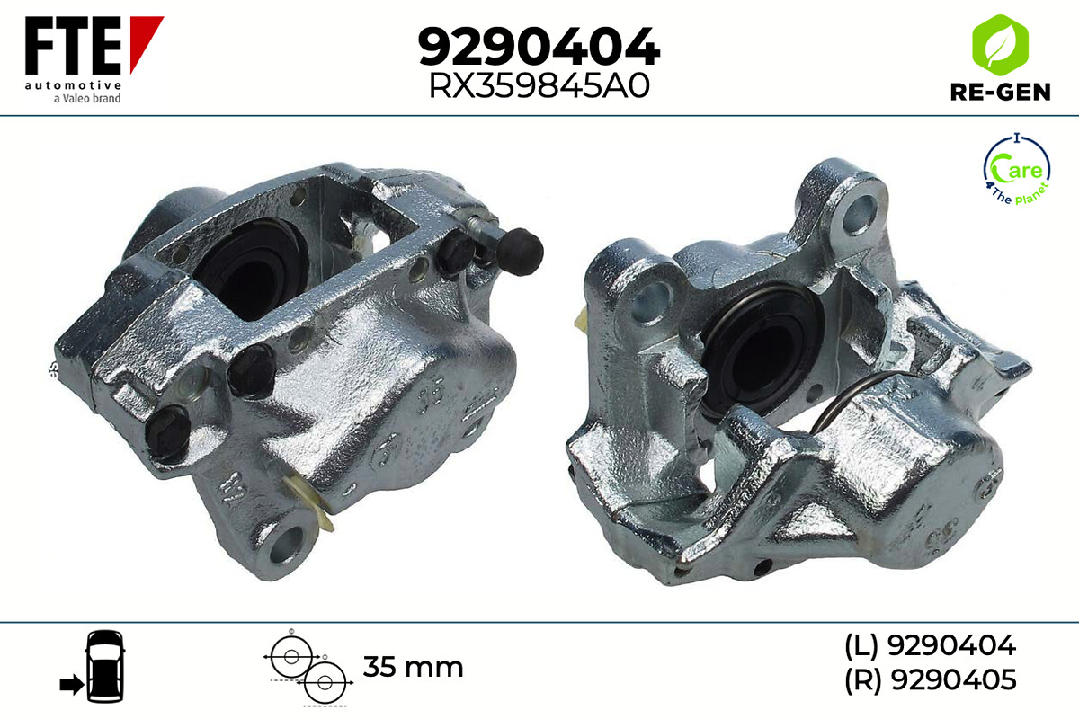 Étrier de frein FTE automotive GmbH ref. 9290404