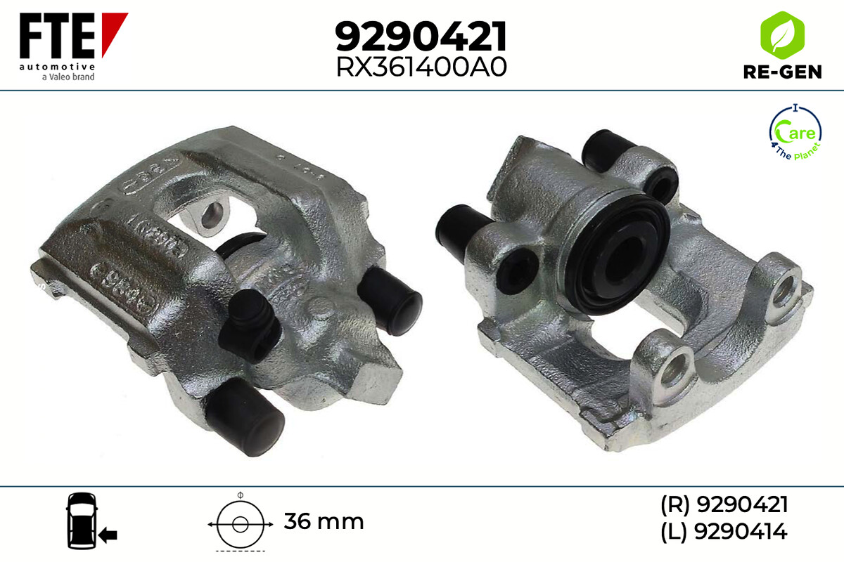 Étrier de frein FTE automotive GmbH ref. 9290421