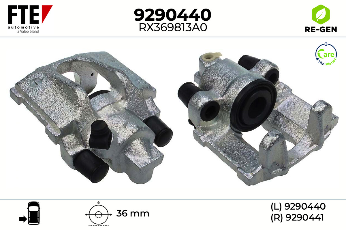 Étrier de frein FTE automotive GmbH ref. 9290440