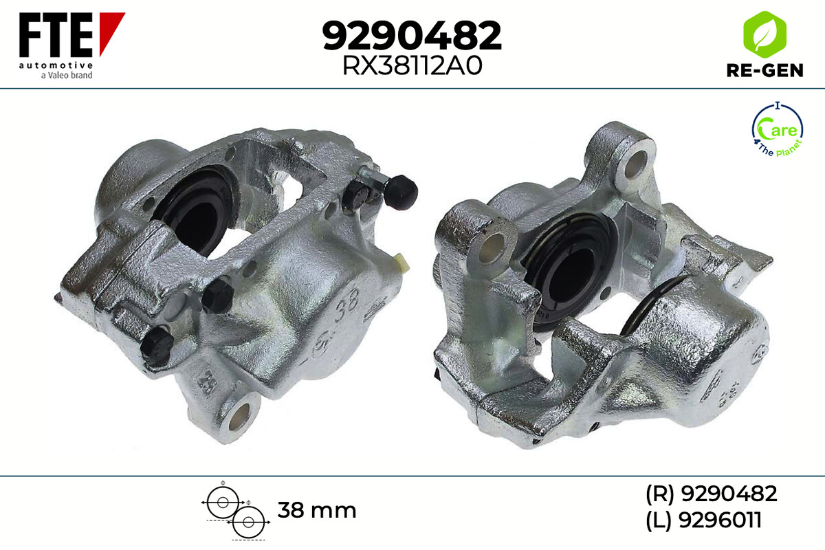 Étrier de frein FTE automotive GmbH ref. 9290482