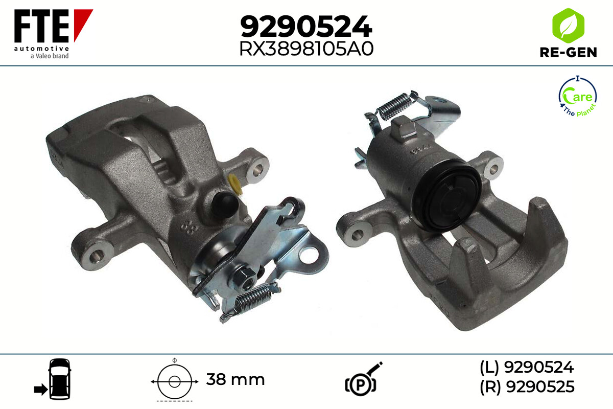 Étrier de frein FTE automotive GmbH ref. 9290524