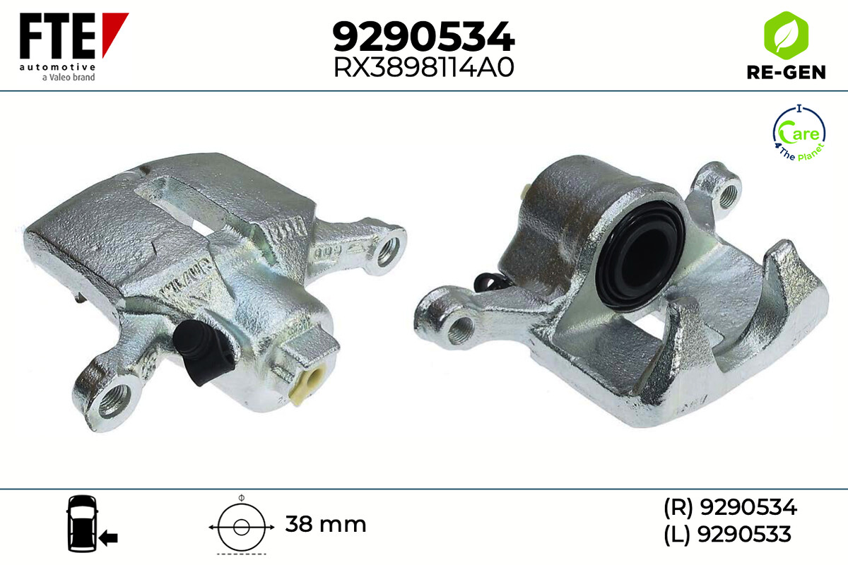 Étrier de frein FTE automotive GmbH ref. 9290534