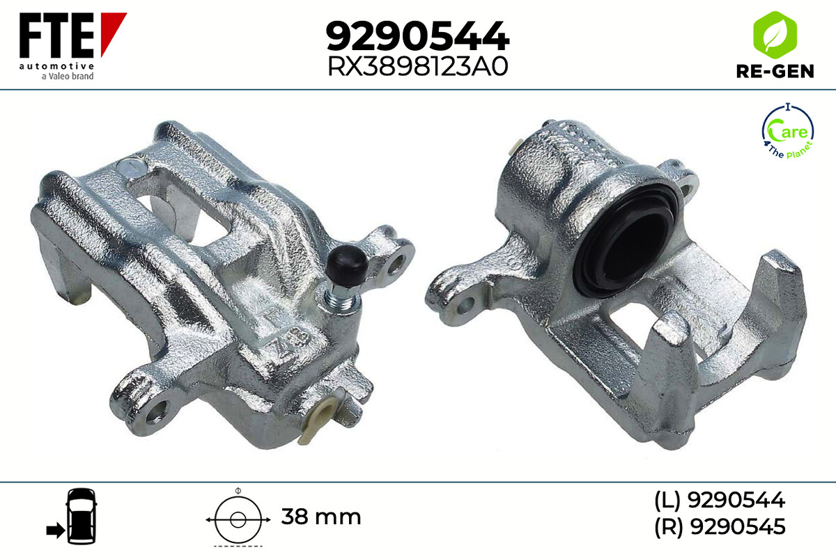 Étrier de frein FTE automotive GmbH ref. 9290544