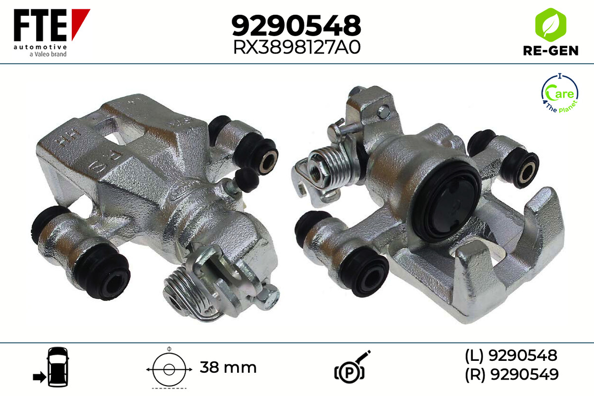 Étrier de frein FTE automotive GmbH ref. 9290548
