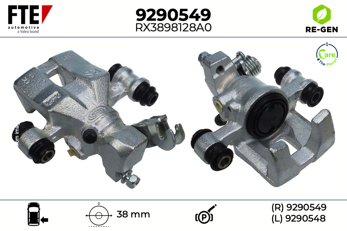 Étrier de frein FTE automotive GmbH ref. 9290549