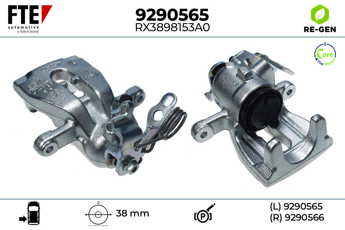 Étrier de frein FTE automotive GmbH ref. 9290565