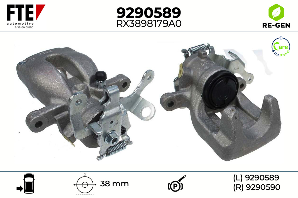 Étrier de frein FTE automotive GmbH ref. 9290589