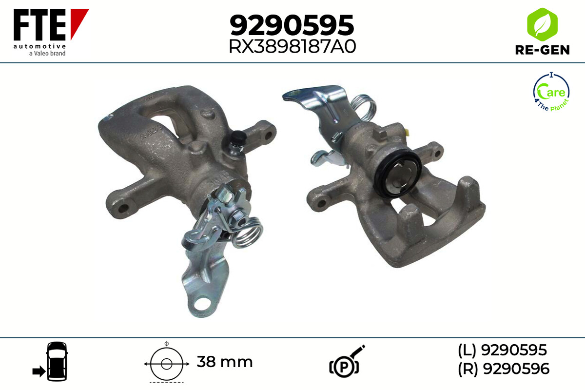 Étrier de frein FTE automotive GmbH ref. 9290595