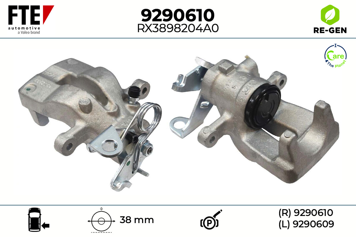 Étrier de frein FTE automotive GmbH ref. 9290610