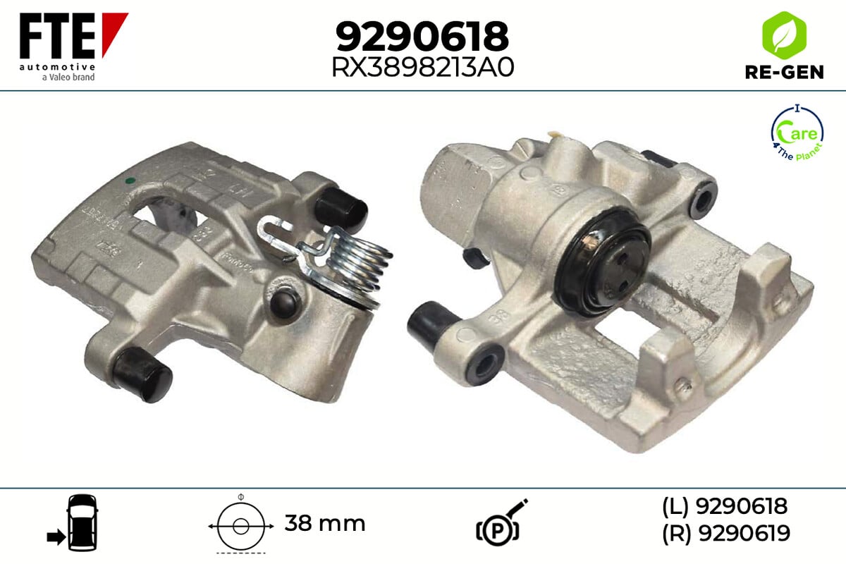 Étrier de frein FTE automotive GmbH ref. 9290618