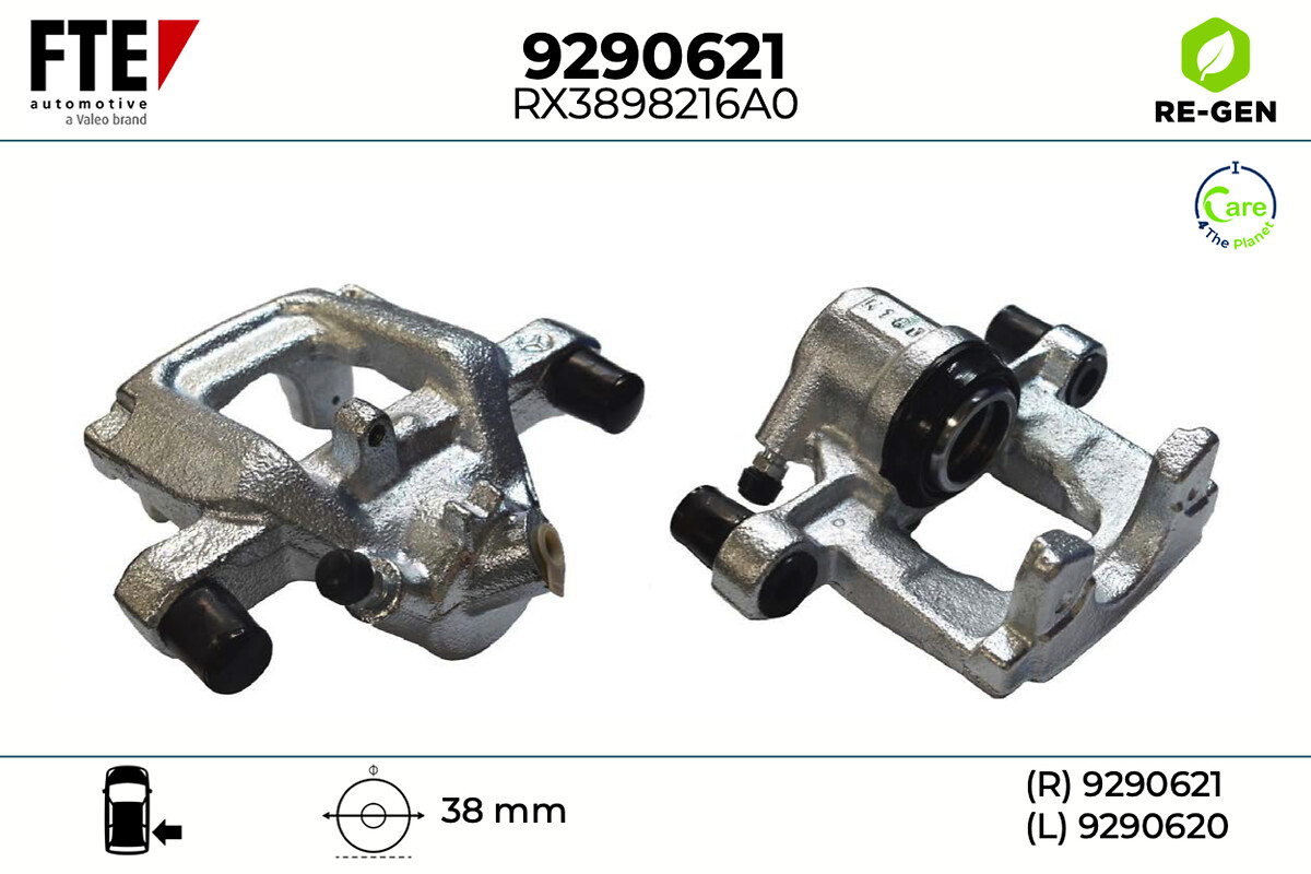 Étrier de frein FTE automotive GmbH 9290621