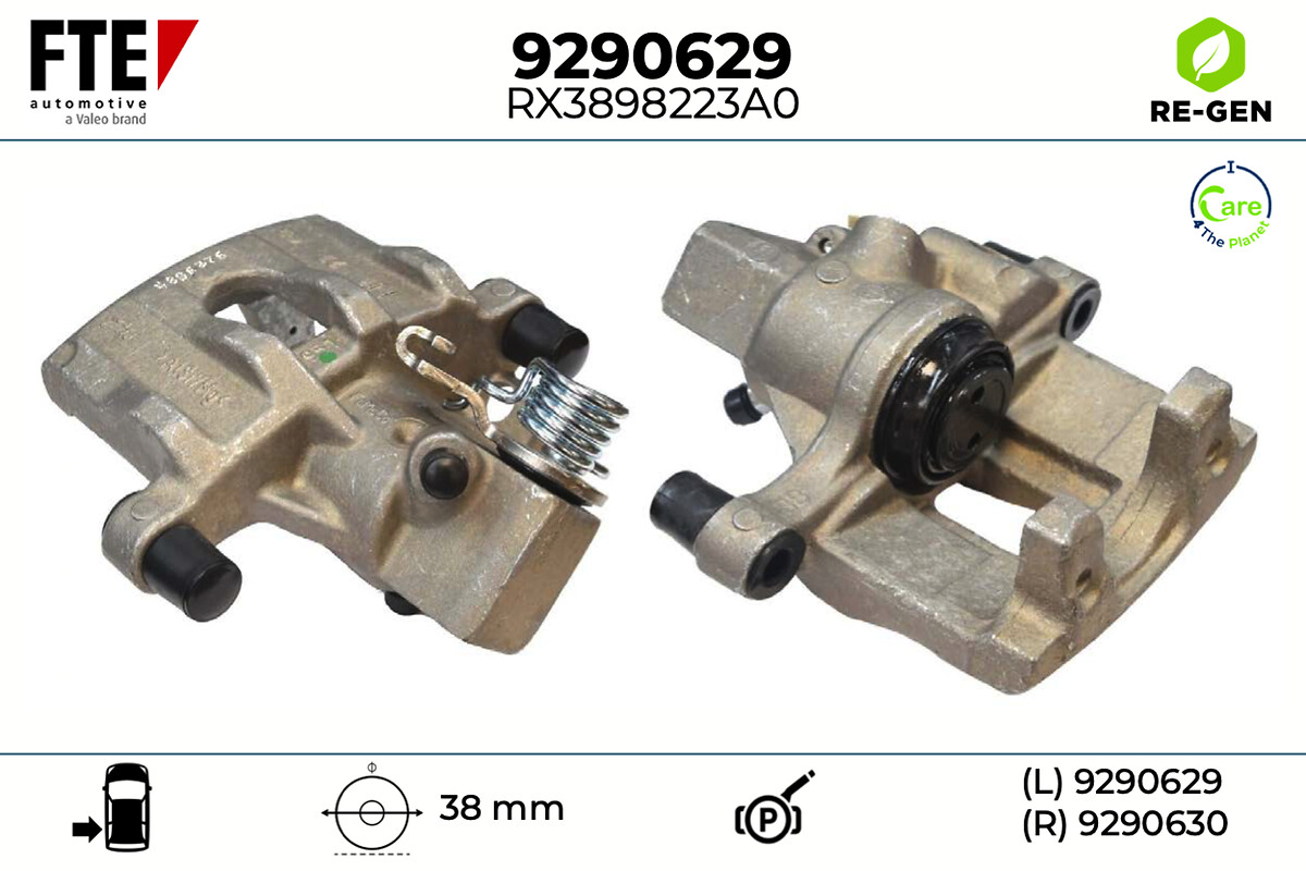 Étrier de frein FTE automotive GmbH ref. 9290629