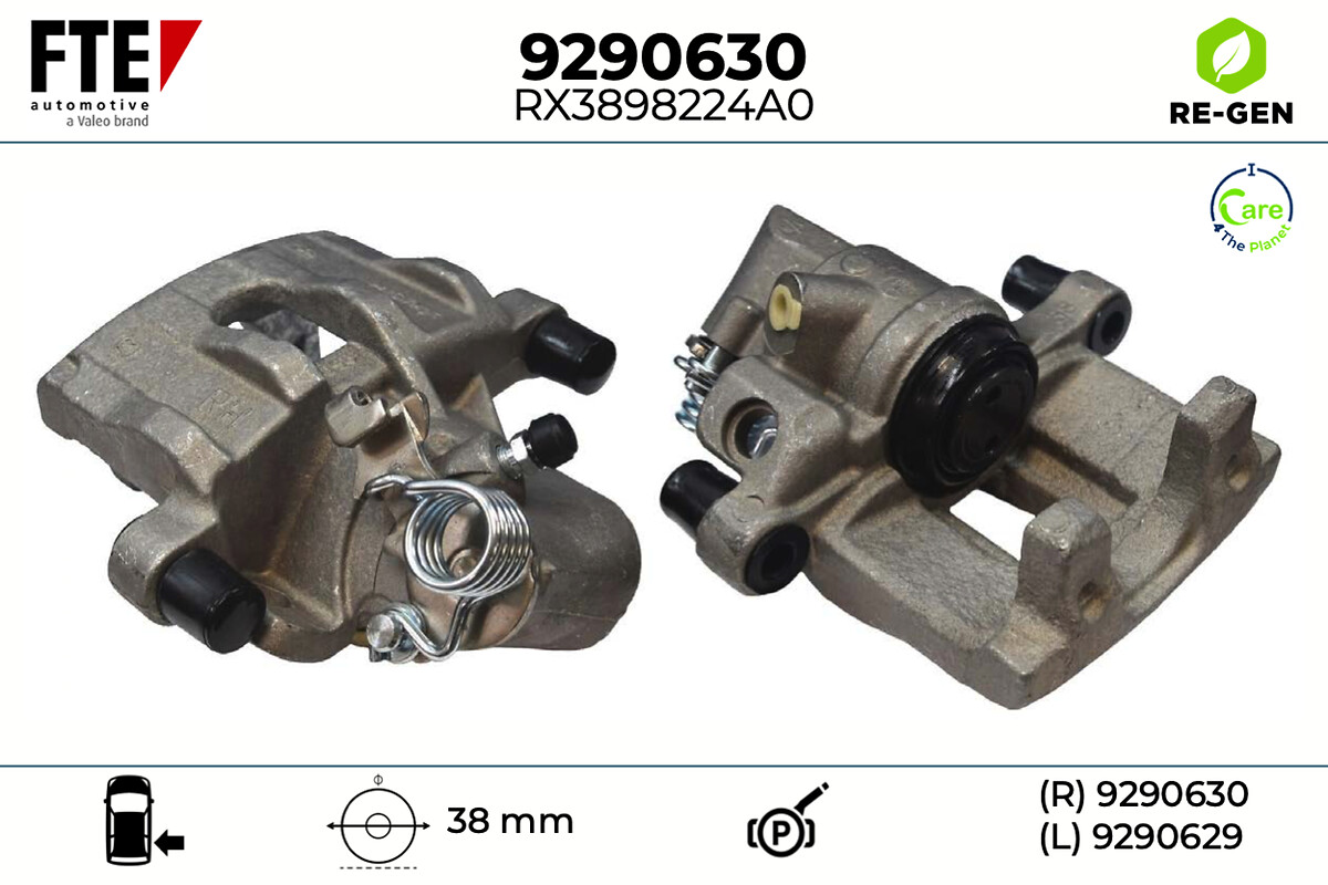 Étrier de frein FTE automotive GmbH ref. 9290630