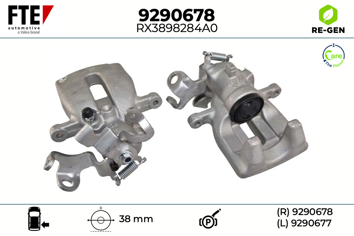 Étrier de frein FTE automotive GmbH ref. 9290678