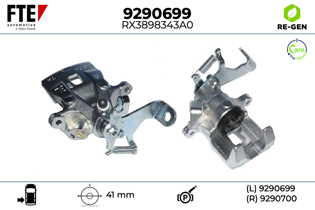 Étrier de frein FTE automotive GmbH ref. 9290699