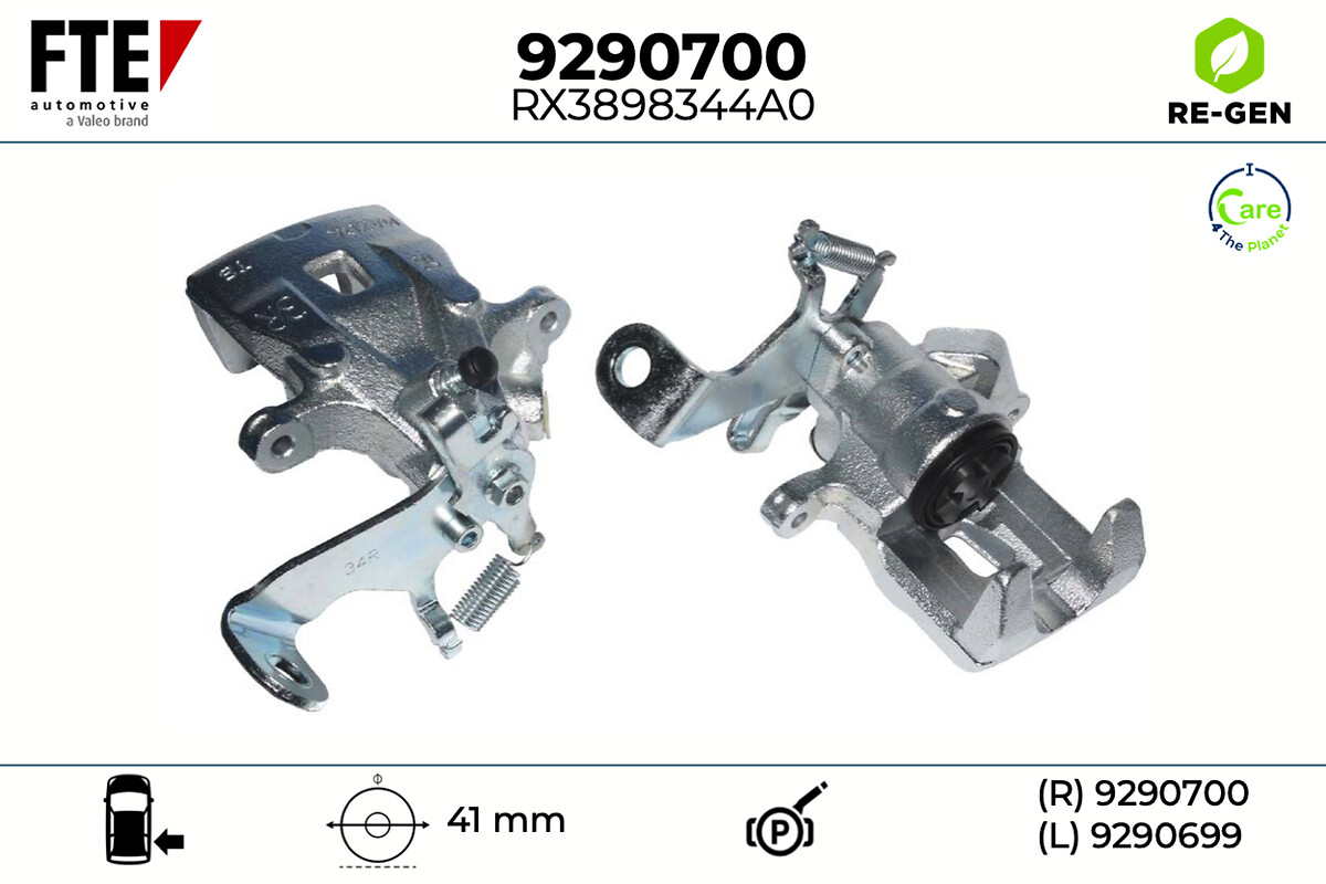 Étrier de frein FTE automotive GmbH ref. 9290700
