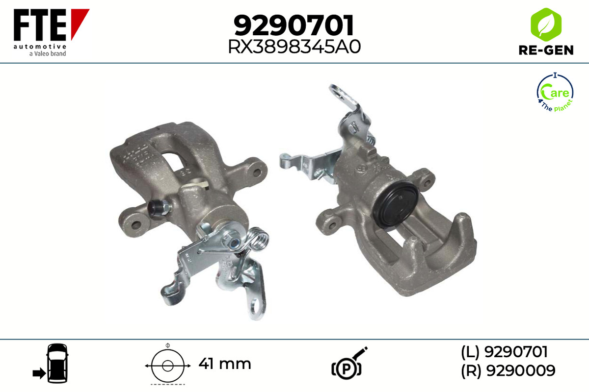Étrier de frein FTE automotive GmbH ref. 9290701