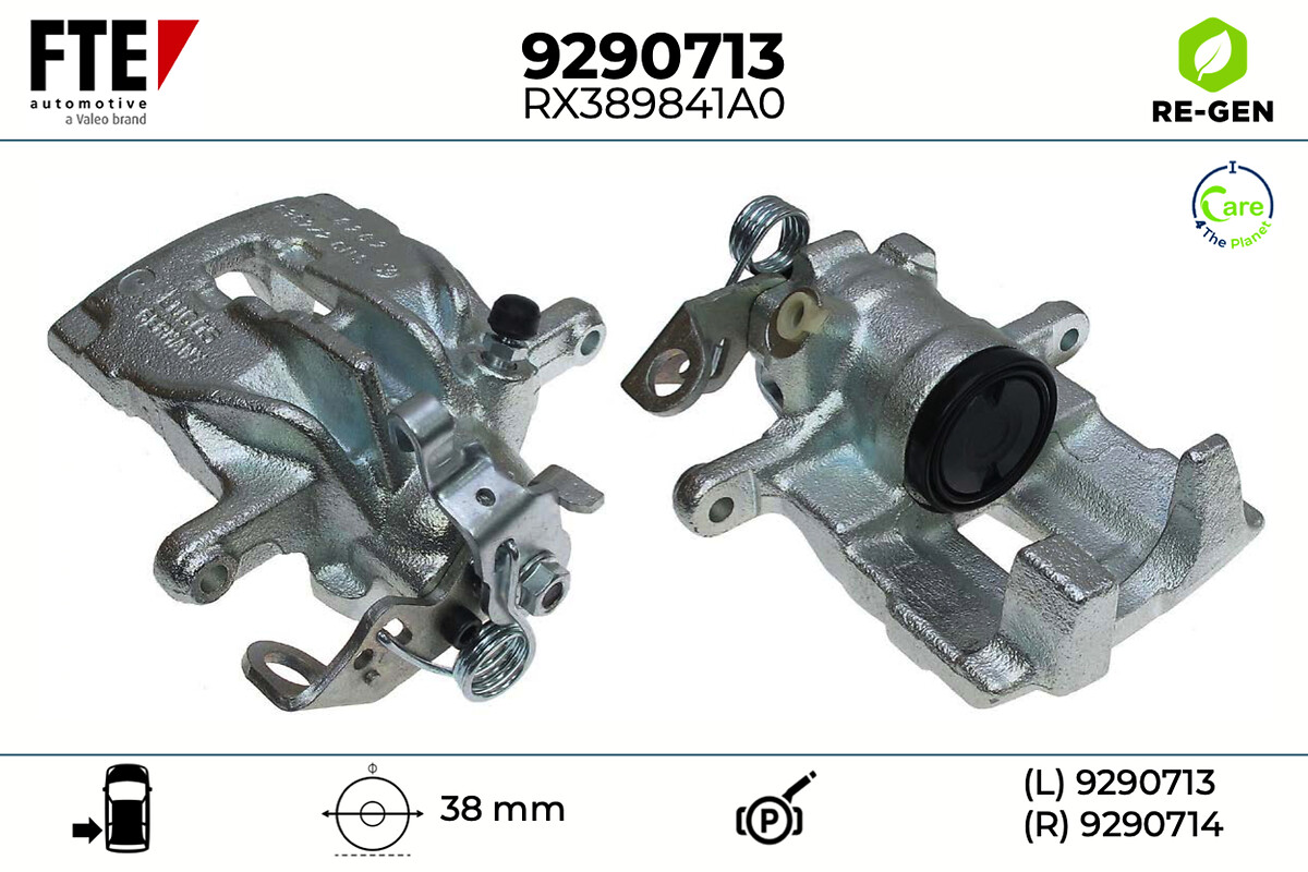 Étrier de frein FTE automotive GmbH ref. 9290713