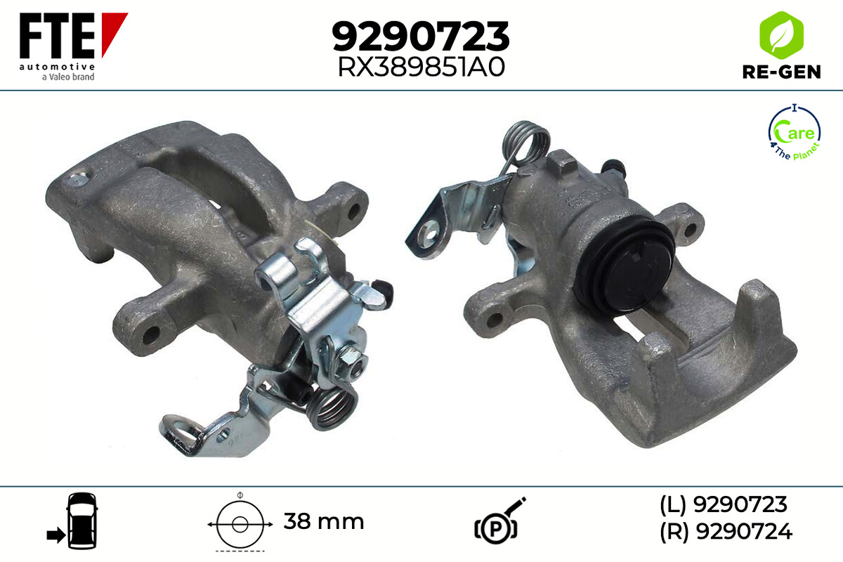 Étrier de frein FTE automotive GmbH ref. 9290723