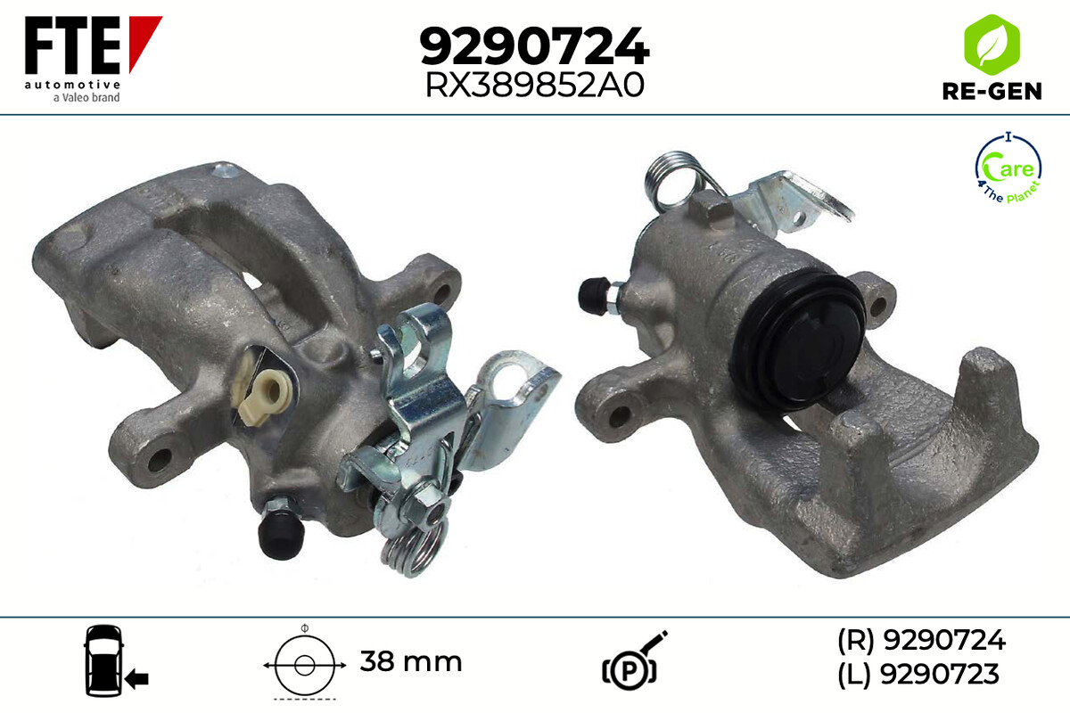 Étrier de frein FTE automotive GmbH ref. 9290724
