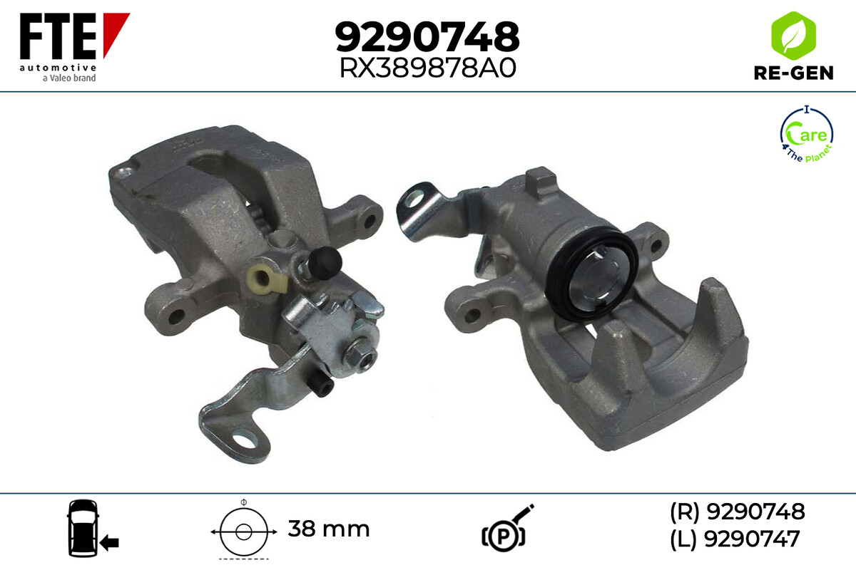 Étrier de frein FTE automotive GmbH ref. 9290748