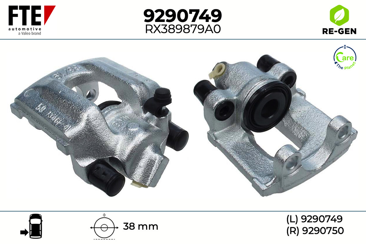 Étrier de frein FTE automotive GmbH ref. 9290749