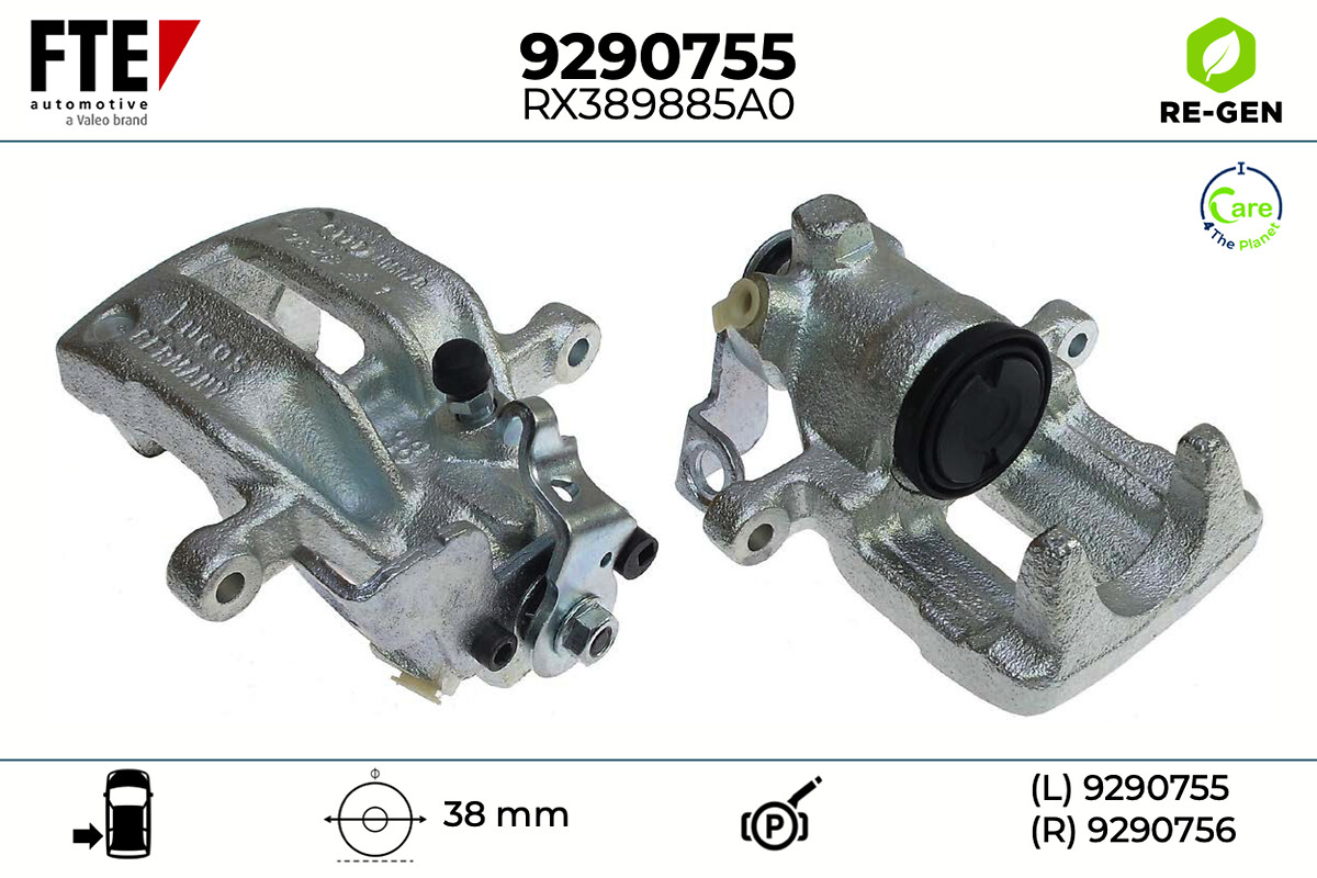 Étrier de frein FTE automotive GmbH ref. 9290755