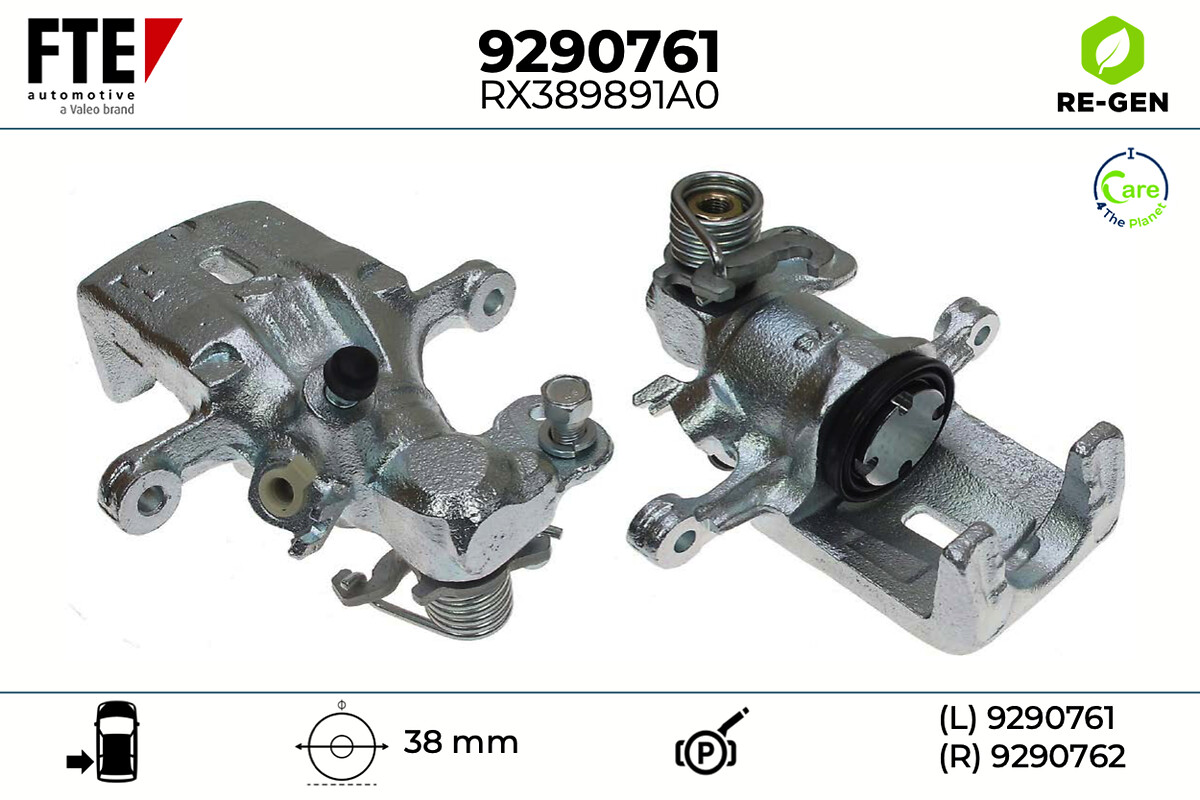 Étrier de frein FTE automotive GmbH ref. 9290761