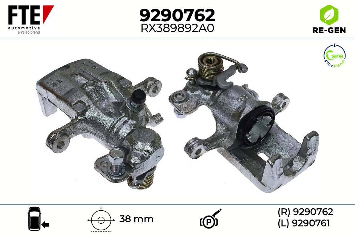 Étrier de frein FTE automotive GmbH ref. 9290762
