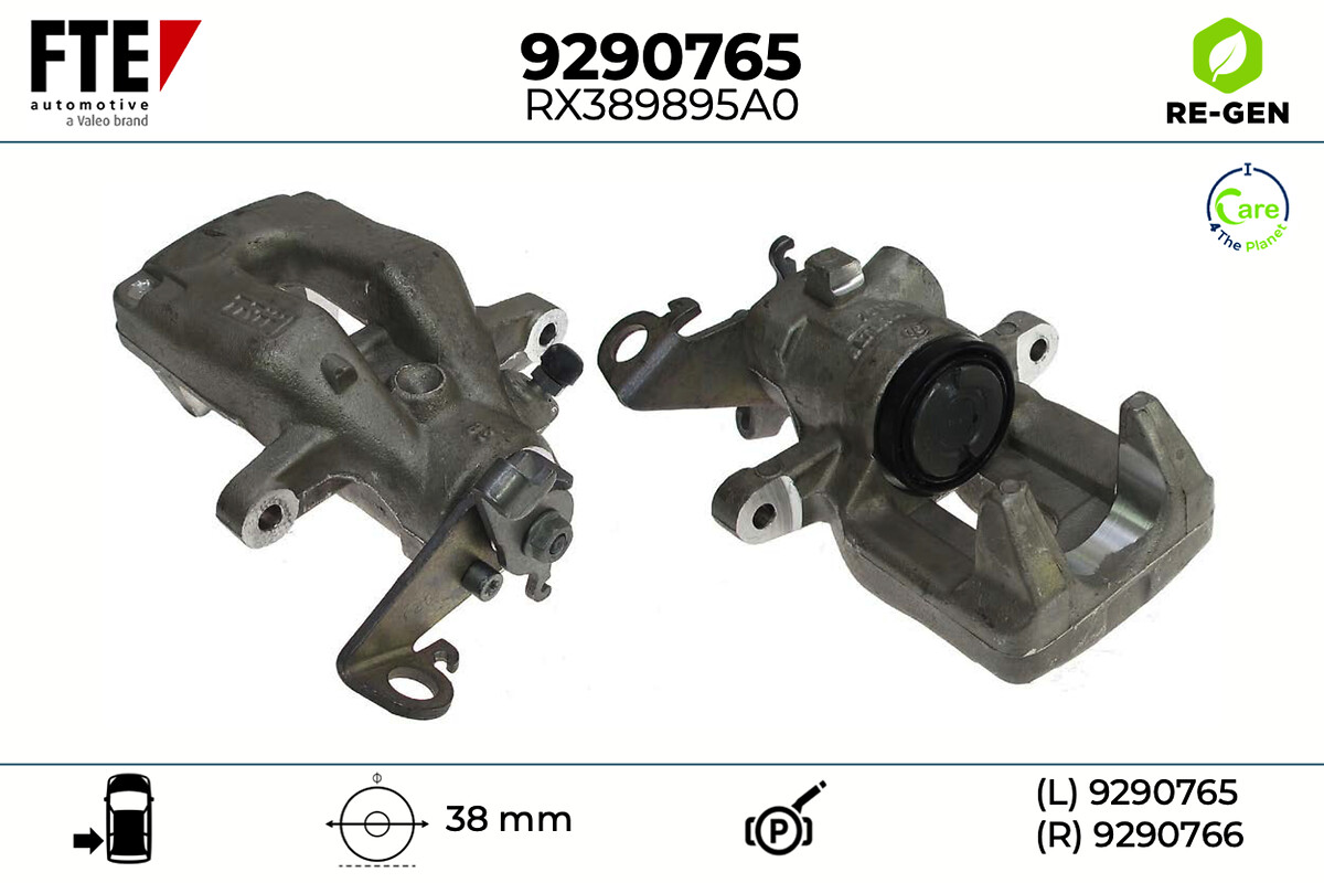 Étrier de frein FTE automotive GmbH ref. 9290765