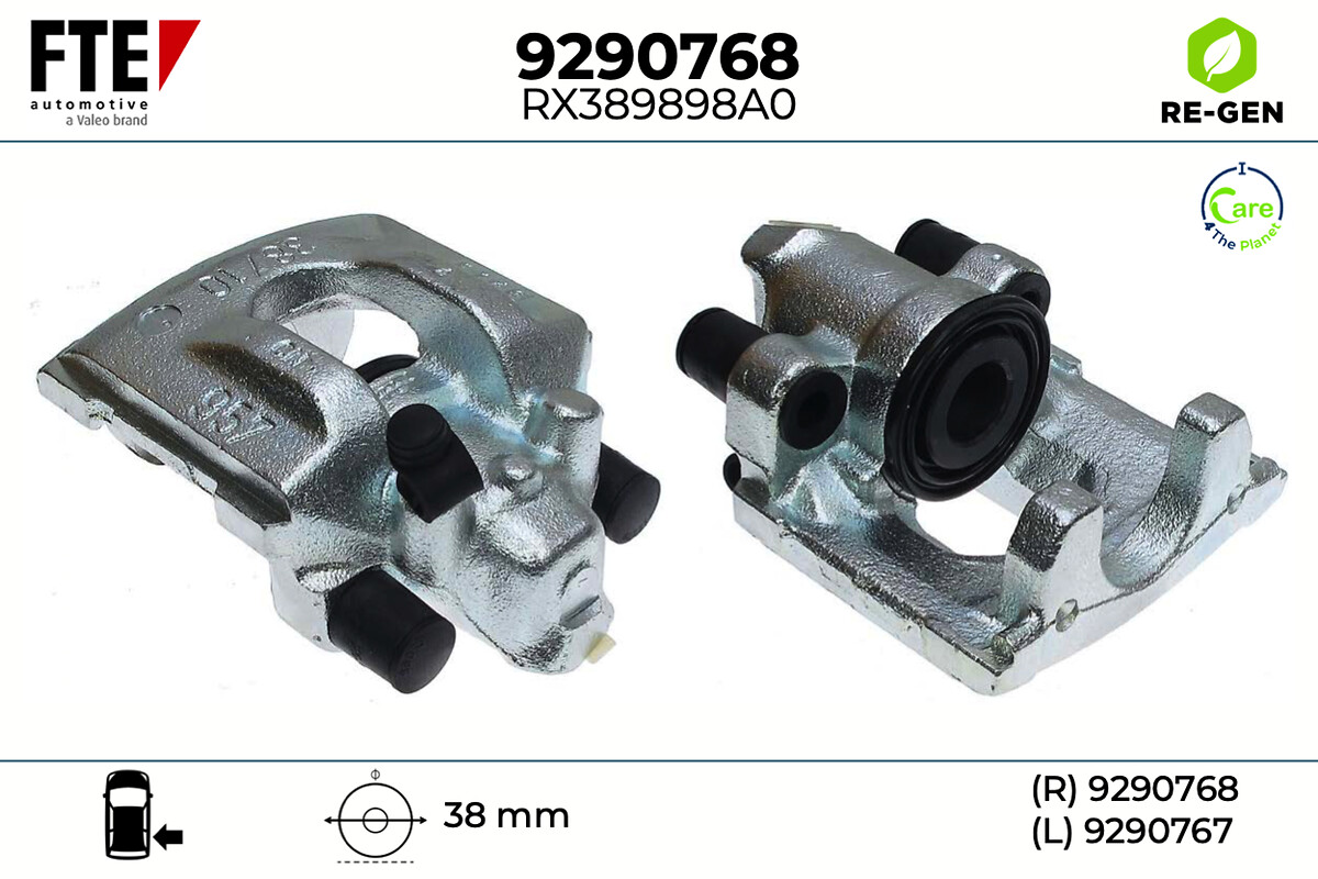 Étrier de frein FTE automotive GmbH ref. 9290768