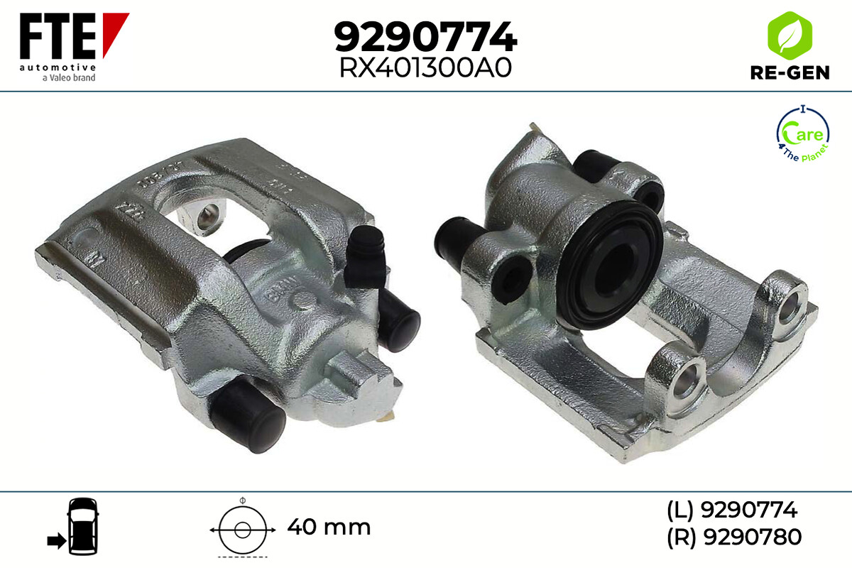 Étrier de frein FTE automotive GmbH ref. 9290774