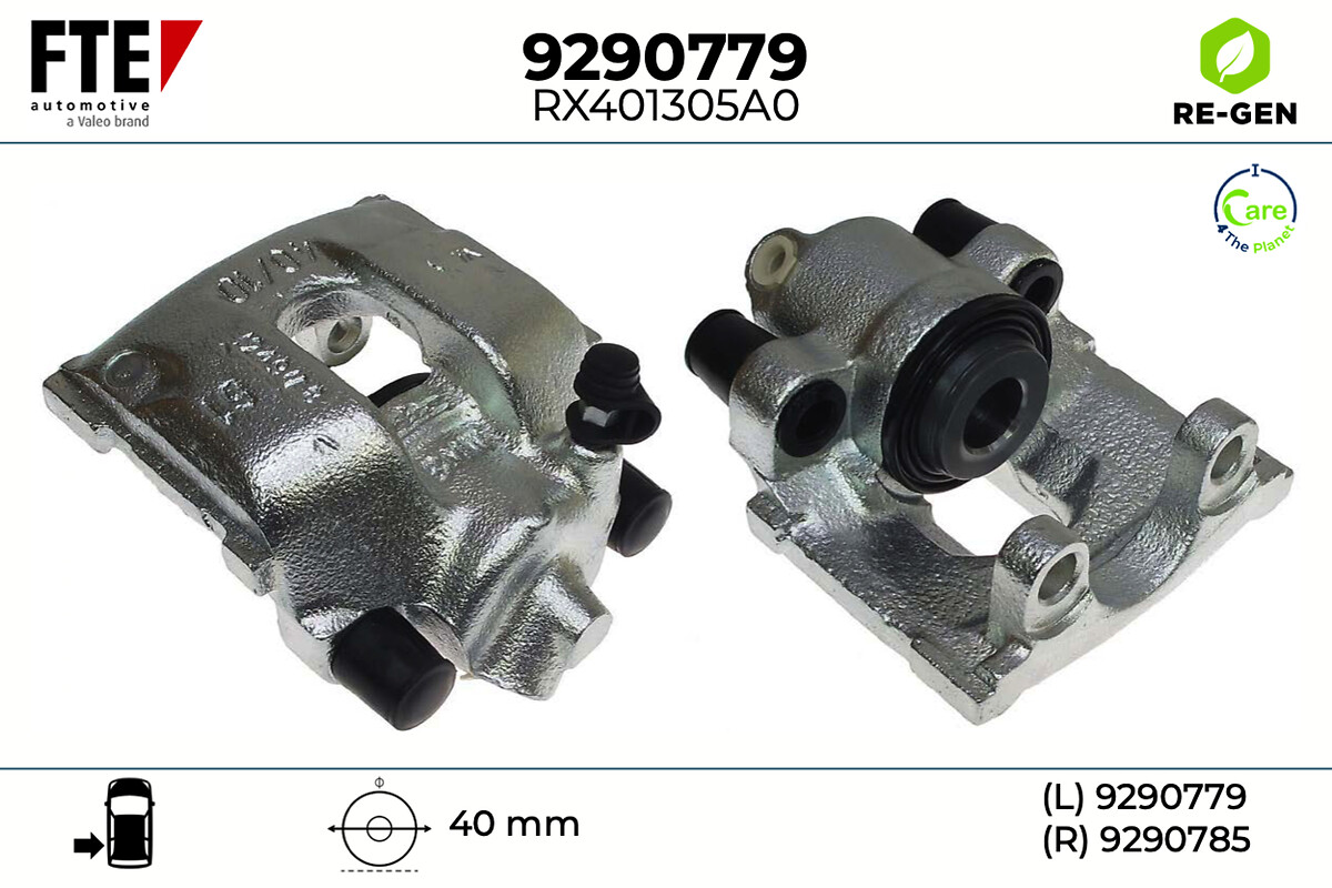 Étrier de frein FTE automotive GmbH ref. 9290779