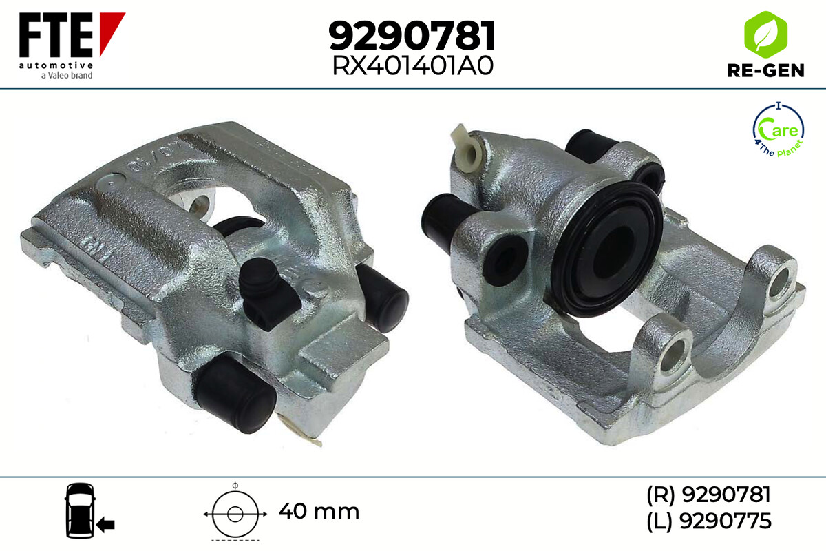 Étrier de frein FTE automotive GmbH ref. 9290781