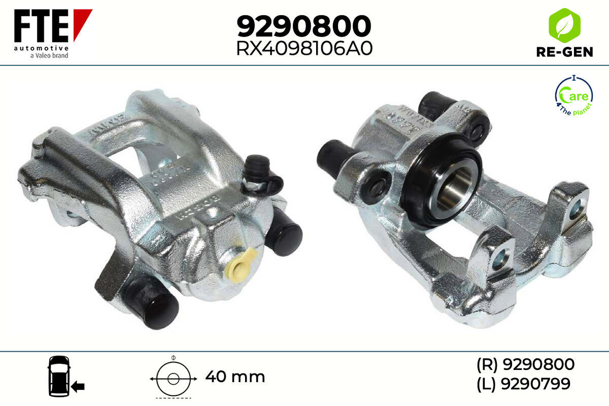 Étrier de frein FTE automotive GmbH ref. 9290800