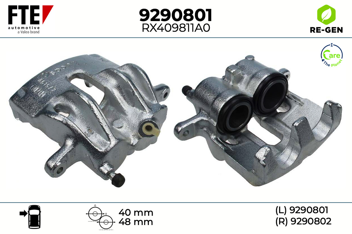 Étrier de frein FTE automotive GmbH ref. 9290801