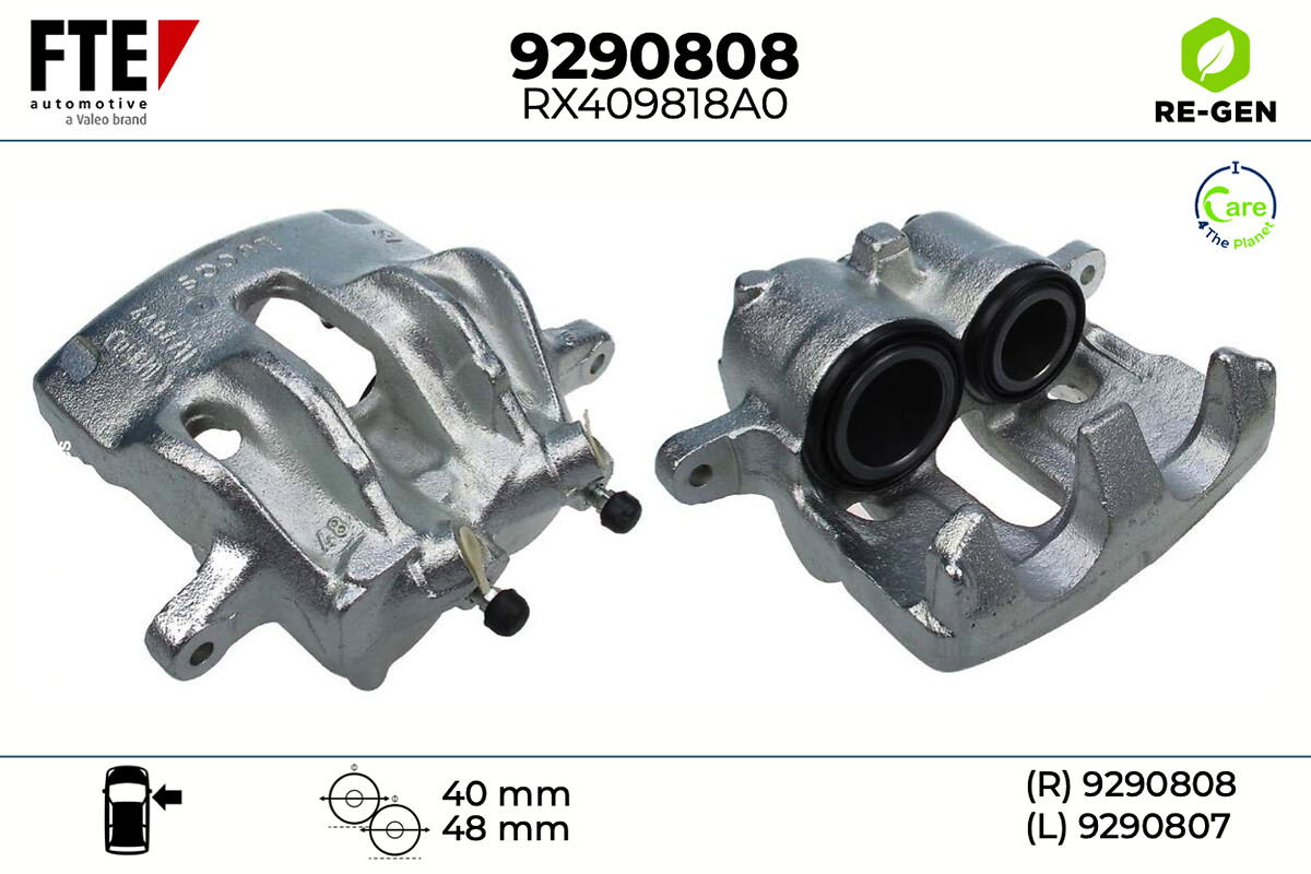 Étrier de frein FTE automotive GmbH ref. 9290808