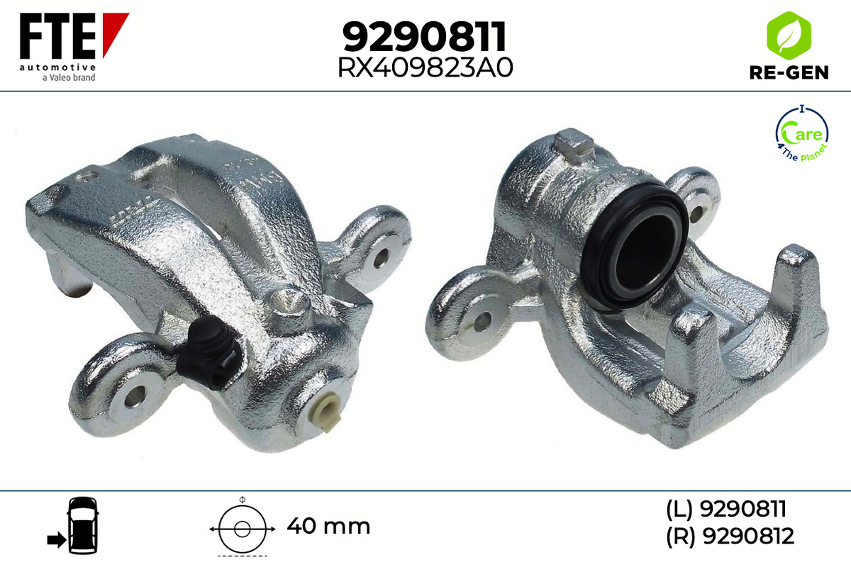 Étrier de frein FTE automotive GmbH ref. 9290811