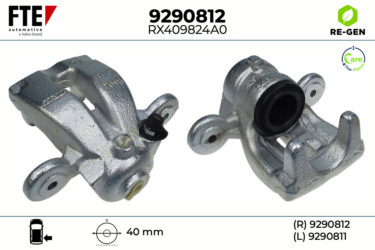 Étrier de frein FTE automotive GmbH ref. 9290812