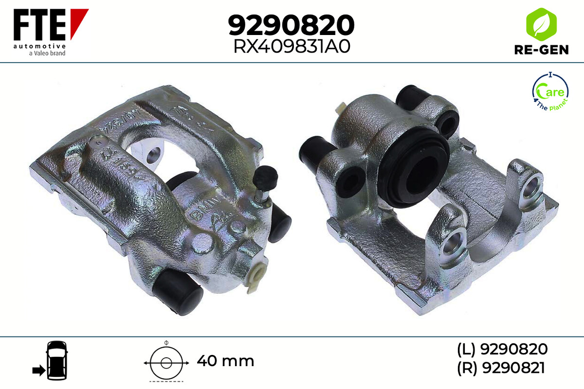 Étrier de frein FTE automotive GmbH ref. 9290820