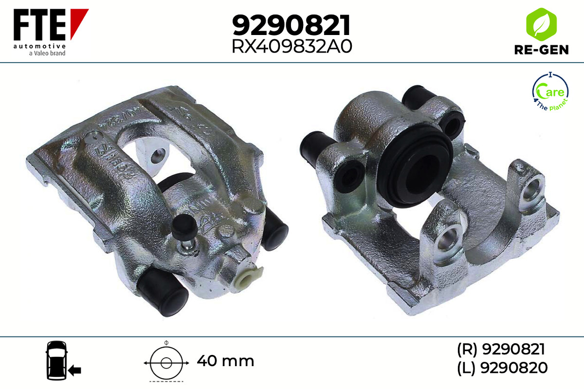 Étrier de frein FTE automotive GmbH ref. 9290821