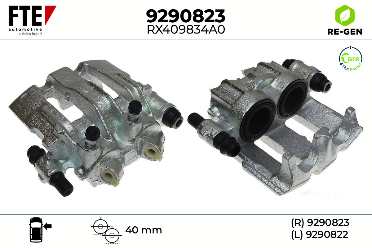 Étrier de frein FTE automotive GmbH ref. 9290823
